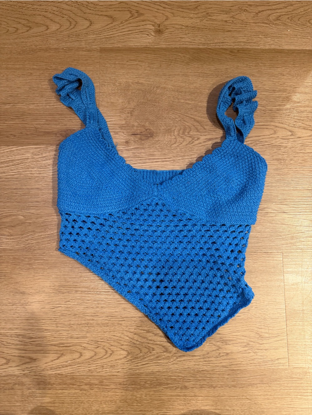 Blue Knit top